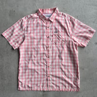 Columbia PFG ギンガムチェックフィッシングシャツ