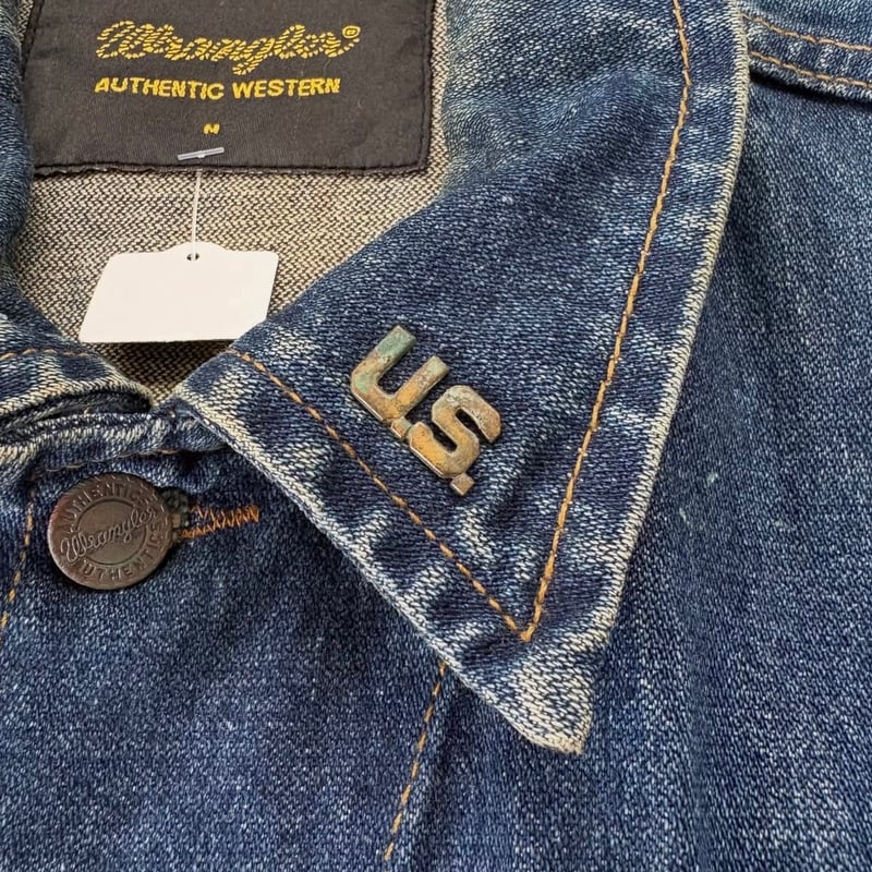 Wrangler ワッペン付きデニムベスト | CUSTOM FEVER