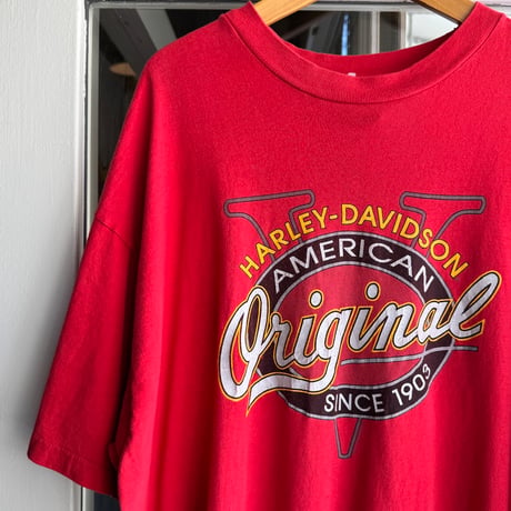 USA製 HARLEY DAVIDSON プリントTシャツ  XL