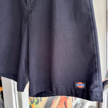 00's Dickies 42283 ワークショーツ W36 ブラック