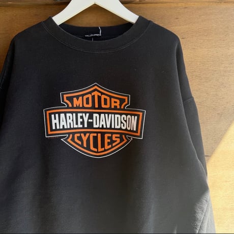 90s Harley-Davidson ロゴスウェット