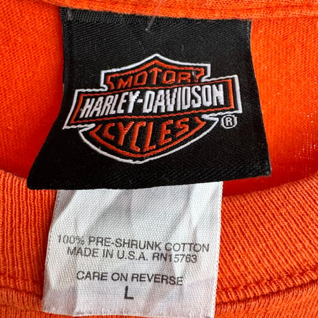 USA製 HARLEY DAVIDSON プリントTシャツ  L