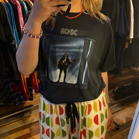 AC/DC "WHO MADE WHO" プリントTシャツ