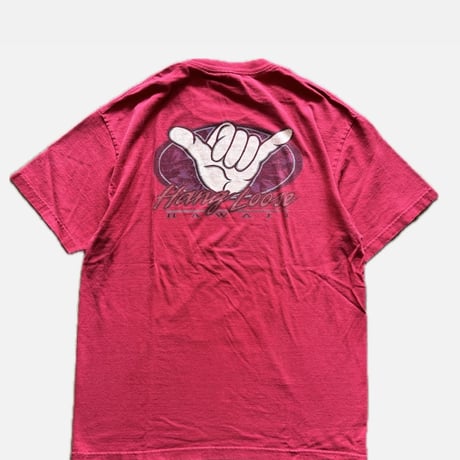 Hang LooseのプリントTシャツ