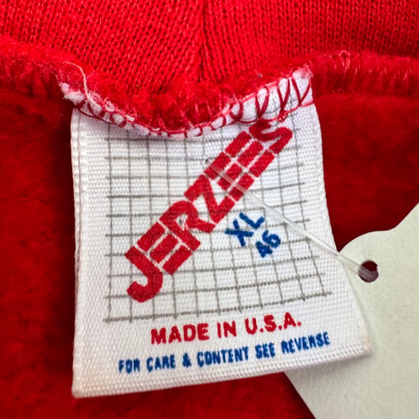 90's USA製 JERZEES ジップパーカー XL