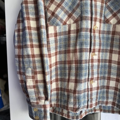 〜70's Sears ウールチェックシャツ