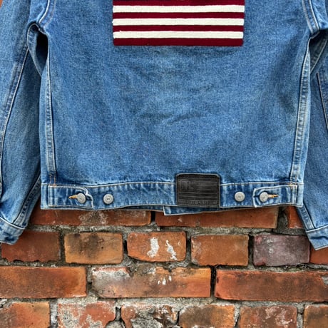 POLO JEANS 星条旗デザインデニムジャケット