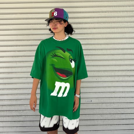M&M’s GREEN キャラTシャツ