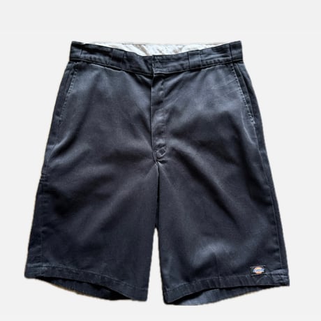 00's Dickies 42283 ワークショーツ W36 ブラック