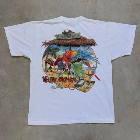 USA製 Caribbean Soul ジミーバフェット 両面プリントTシャツ
