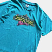 90's UNIVERSAL STUDIOS FLORIDAプリントTシャツ  L