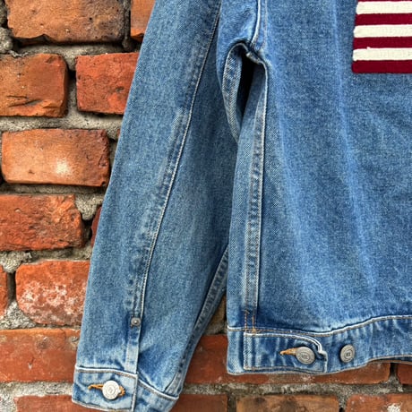 POLO JEANS 星条旗デザインデニムジャケット