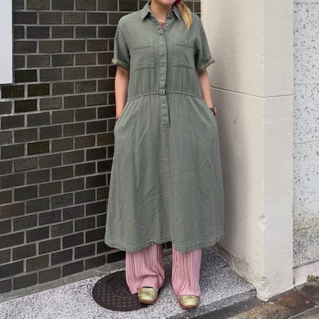 L.L.Bean プルオーバーワンピース