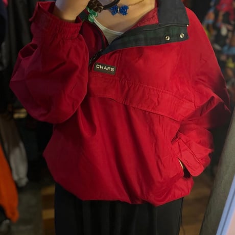 90s CHAPS RALPH LAUREN アノラックパーカー