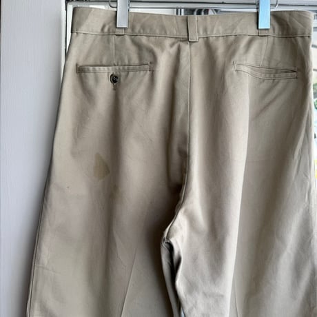 USA製 L.L.bean  2タックパンツ W34