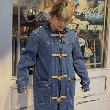 90s LAUREN JEANS CO. デニムダッフルコート