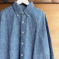 polo Ralph Lauren コットンシャンブレーシャツ