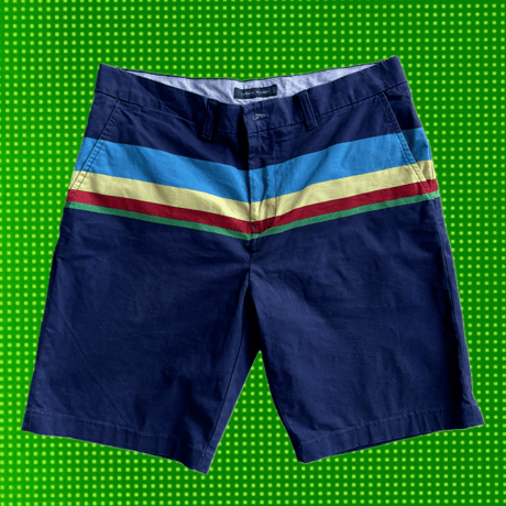 Tommy Hilfiger ボーダーラインショーツ W32