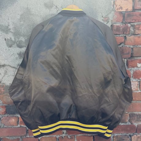 80s USA製 UPS サテンスタジャン