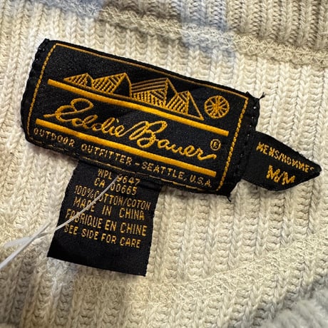 Eddie Bauer コットンニットセーター