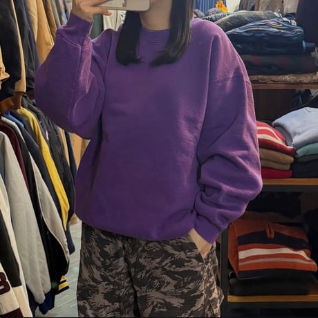 90s USA製 MUNSINGWEAR 無地スウェット