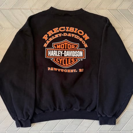 90s Harley-Davidson ロゴスウェット