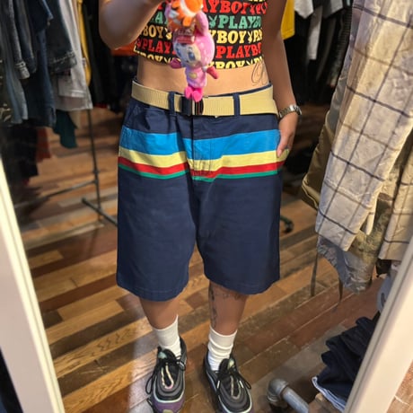 Tommy Hilfiger ボーダーラインショーツ W32