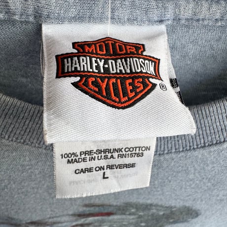 USA製 HARLEY DAVIDSON プリントTシャツ L