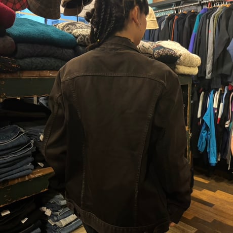 90s Levi’s 70503 ブラックデニムジャケット