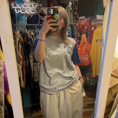 PUMA 切り替えTシャツ