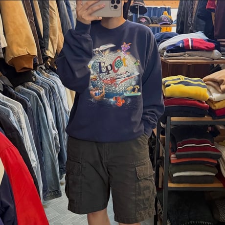 00s EPCOT デザインスウェット