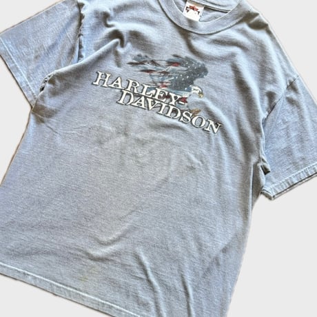 USA製 HARLEY DAVIDSON プリントTシャツ L