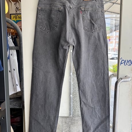 USA製 90's Levi's501 W36×L30 先染めブラック