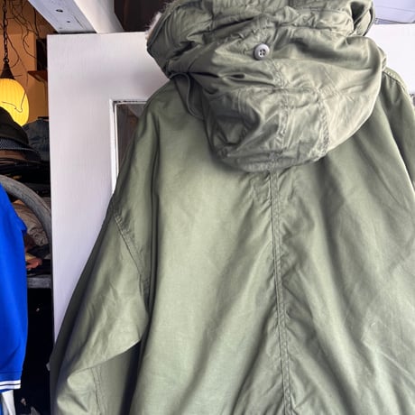 【FULL SET】1970s-80s U.S.ARMY M-65 Fishtail Parka / SMALL
