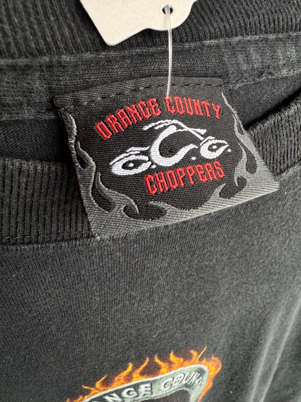 00's ORANGE COUNTY CHOPPERS バイカー袖プリントロンT | CUS