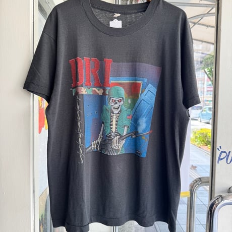 80’s “D.R.I.”バンドTシャツ L
