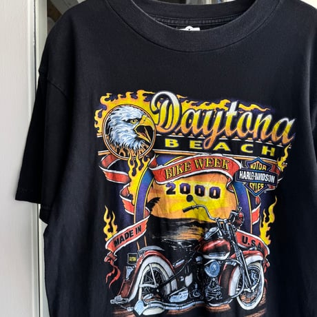 USA製 HARLEY DAVIDSON プリントTシャツ M