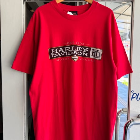 USA製 HARLEY DAVIDSON プリントTシャツ L