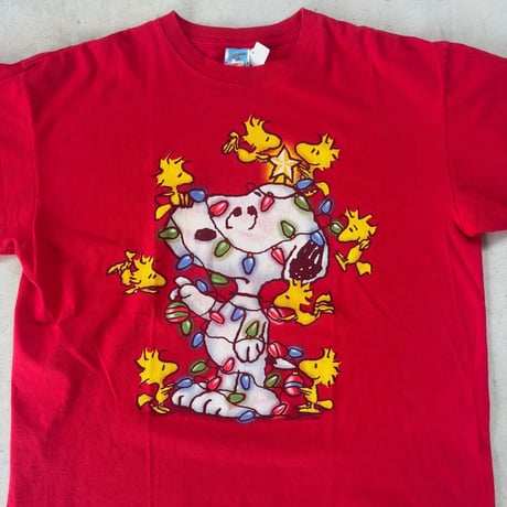 クリスマスツリー スヌーピーTシャツ