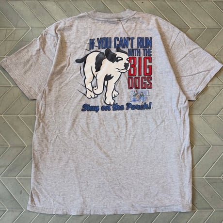 90s Big Dogs バックプリントTシャツ
