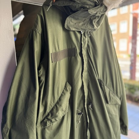 【FULL SET】1970s-80s U.S.ARMY M-65 Fishtail Parka / SMALL