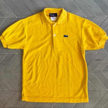 LACOSTE パイルポロシャツ