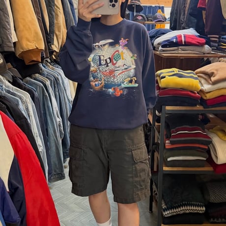 00s EPCOT デザインスウェット