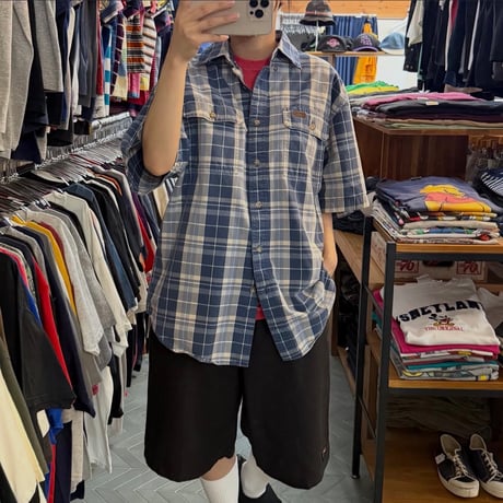 carhartt チェックシャツ