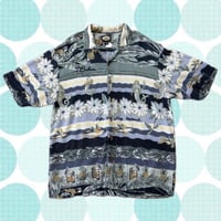 Tommy Bahama 総柄アロハシャツ
