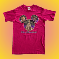 USA製　Disney ラメグラフィックTシャツ