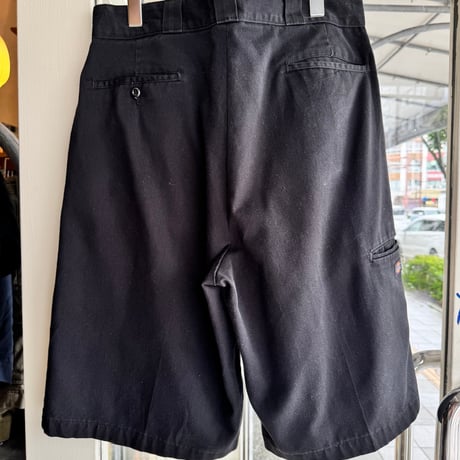 00's Dickies 42283 ワークショーツ W36 ブラック