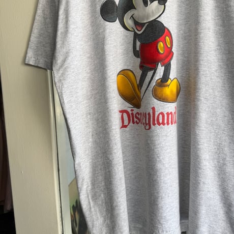 00's USA製 MICKEY プリントTシャツ L