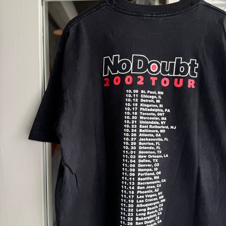 00's NO DOUBT “2002 TOUR”Tシャツ M