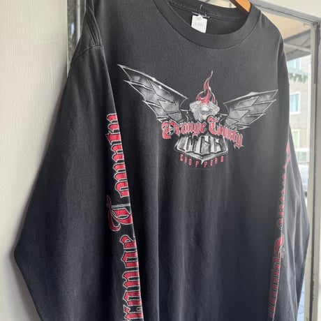 Orange County Choppers 袖プリントロンT